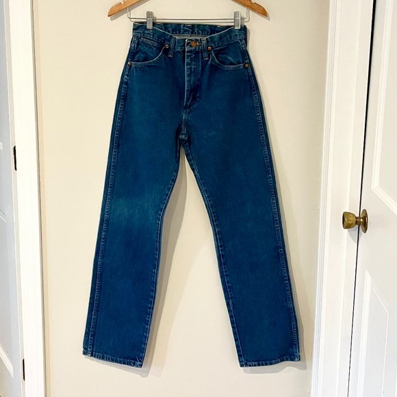 Wrangler Women's Straight Leg Jeans - Blue - Picture 3 of 7